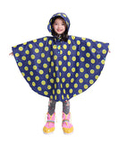Freesmily Kids Stylish Rain Poncho Waterproof Rain Jacket Coat For Girls Boys