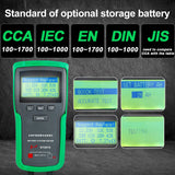 12V Car Battery System Tester Digital Car Battery Tester Capacity Maximum Electronic Load Test Digital Diagnostic Tool