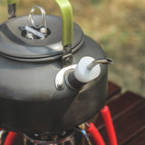 800ml Aluminium Kettle with Spout Camping Kettle Coffee Pot Stovetop Kettle Teapot Coffee Maker for Outdoor Camping Home Use