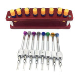 Watch Screwdrivers with Metal Stand Tool Compatible with Watch Repair Watch Screwdriver Set Watchmakers Screwdrivers Set Holder