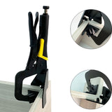Woodworking Oblique Hole Locator Anti-displacement Fast Fix Right Angle 90 Degree Clamp Corner Clip Hand Tool