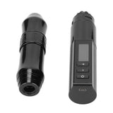 Cordless Rotary Tattoo Pen Aluminum Alloy Battery Power Supply Motor Microblading Tattoo Machine for Liner Shader Black