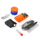 35000RPM Electric Nail Drill Machine With UV Gel Dryer Portable Manicure Polisher Handpiece Polishing Gel Nail Removal Drill