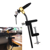 Fly Tying Vise C Clamp Steel Hard Jaws 360 Rotating Precision Table Vise of Fly Tying Tools Fly Hook Tool