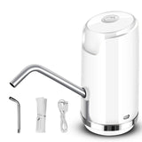 Wireless Automatic Electric Water Pump USB Charging Button Dispenser Gallon Bottle Drinking Switch for Water Pumping Device