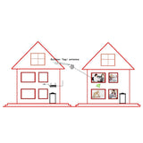 4G LTE 24DBi Antenna 698-2690MHz MIMO Outdoor Antenna N Female Jack Connector Signal Booster for 3G 4G Router Modem