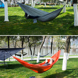 Outdoor Camping Hunting Travel Portable Hammock Home Use Indoor Garden Sleeping Hanging Chair Parachute Shape Leisure Hang Bed