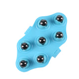 Multifunctional seven bead massage brush ball five elements meridian brush body beauty thin leg lymph dredge massager brush