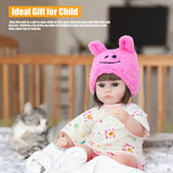 42cm Rebirth Doll Simulation Baby Vinyl Soft Kid's Educational Toys Doll With Lovely Faces And Movable Limbs