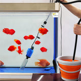 Aquarium Vacuum Cleaner Electric Siphon Gravel Cleaner Fish Tank Sand Cleaner Water Changer Siphon Filter Fish Tank Tools