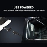 Full Color Car Rear Window LED Flexible Screen Mobile APP Control Animation Picture Words Scrolling USB Advertising Display