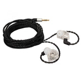 HiFi Wired Earbuds Professional 3.5mm Stereo Heavy Bass Wired In Ear Monitor Earphone for Musician Singers DJ
