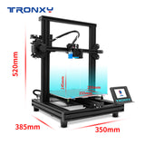New Upgraded Tronxy XY-2 Pro Fast Assembly 3D Printer Auto leveling Continuation Print Power Filament Sensor 3.5''Touch Screen