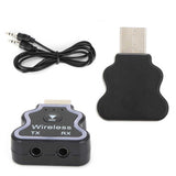 Adapter Wireless Audio Transmitter Receiver Adapter Practical for Computer for Car colorful atmosphere lights Audio Adapter
