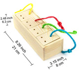 Bird Intelligence Toy Wooden Box Food Foraging Feeder Cage Feeding Toys Parrot Treat Training for Bird Parakeet