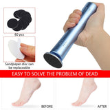 Electric Foot Sharpener Foot Care File Leg Heels Remove Dead Skin Callus Remover Feet Clean Care Machine JMD-1010 Pedicure Tools