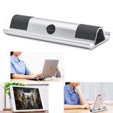 Desktop Laptop Stand Multifunction Phone and Tablet Holder with Cable Storage, 2 in 1 Laptop Holder, Sturdy and Stable