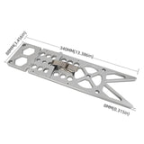 90 Degree Angle Stop for Festool and Makita Rails Track Saw,Square Guide Rail Clamp Woodworking Aluminum Right Angle Guide Plate