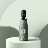 New Cute Automatic Mini Umbrella Rain Women UV Protection Five Folding Umbrellas Sun Colorful 8 Ribs Windproof Parasol UPF50+