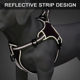 Dog harenss nylon refective vest For small large Dogs husky chihuahua Poodle walk training dog harnesses collars dog accessories