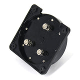 Boot 4-Position Battery Switch Disconnector Selector Switch, Black