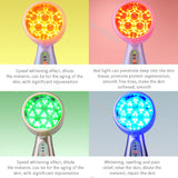 2022 Mini 4 Colors Photon Therapy Skin Rejuvenation Facial  Beauty Face Tightening Blue Acne Treatment Wrinkle Removal Massager