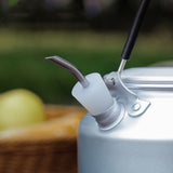 800ml Aluminium Kettle with Spout Camping Kettle Coffee Pot Stovetop Kettle Teapot Coffee Maker for Outdoor Camping Home Use