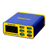 MECHANIC USB Multi Port Charger Icharge 6M QC 3.0 Mobile Phone Tablet Fast Charging Intelligent Digital Display Multi Interface