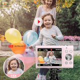Digital Camera With Auto Focus, 2.7K 48MP Vlogging Camera With 2.8 Inch Large Screen Stylish Camera For Teens