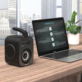 2022.Portable Mini Wireless Bluetooth Speaker 50W Four Speaker Subwoofer HiFi Sound Quality Stereo Surround Sound Music Center