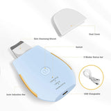 Ultrasonic Facial Skin Scrubber Skin Spatula Blackhead Remover Facial Scrubber Shovel Clean Cavitation Peeling Facial Lifting