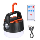 Solar LED Camping Light USB Rechargeable Bulb For Outdoor Tent Lamp Portable Lanterns Emergency Lights Hurricane For BBQ Hiking