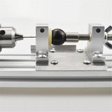 Mini Tower Machine Wood Lathe DIY Woodworking Miniature Buddha Pearl Lathe Grinding Polishing Beads Wood Work Drill Rotary Tool