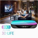 HK1 Box Android 9.0 S905X3 Amlogic Tv Box 8K HD USB 3.0 1000M Ethernet Dual Wifi 2.4G 5G BT 4.0 Smart Tvbox Android HK1 Box