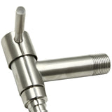High Quality Outdoor Garden Faucet Tap Washing Machine Faucet Stainless Steel Kitchen Bathroom Sink Tap Mop Pool Water Taps