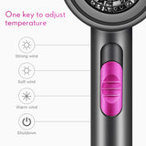 Professional Hair Dryer Hot and Cold Wind with Diffuser Conditioning Powerful Hairdryer Motor Heat Constant Temperature F35