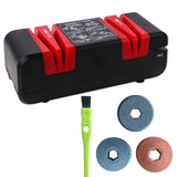 Electric Knife Sharpeners Automatic Professional Chef Quick Sharpening Machine USB For Kitchen All Knives Scissors