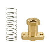 T8 Anti Backlash Nut Elimination Brass Nuts for Upgrade Ender 3 CR-10 / Tornado/Clone 8mm 3D Printer Accessory