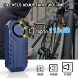 Elecpow Remote Control Bike Alarm Waterproof Motorcycle Electric Bicycle Security 113dB Anti Lost Vibration Warning Alarm Sensor