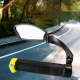 Stainless Steel Lens Handlebar Bike Mirror Safe Rearview Mirror Bicycle Mirror Cycle Mirror