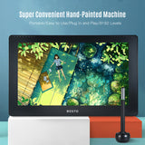 BOSTO Studio 16HD 15.6 Inch Portable Graphic Monitor Drawing Tablet All-in-One Computer 1920*1080 HD Resolution 4G+128G Memory