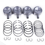 06H 107 065 T 82.5mm Pin 21mm 1.8T EA888 Piston Assembly with Upgrades Wave Scraper Oil Ring Fit For Passat CC 09-11 06J198151B