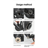 WEST BIKING 5 in 1 Bicycle Bottom Bracket Remover Repair Tools for R60 BB-9100 DUB16T FSA386 Riding Bicycle Parts
