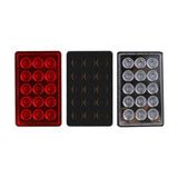 12V LED Car Motorcycle brake Light 5W Rear Tail Light Reverse Safety Lamp Auto Warning Reverse Stop Safety Lamps Brake Light