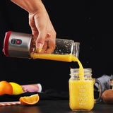 Electric Juicer Blender USB Rechargeable Fruit Mixers Juicers Fruit Extractors Food Milkshake Multifunction Juice Maker Machine