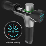 New LCD Display Massage Gun 7 Speeds Rechargeable Deep Tissue Percussion Muscle Massager for Pain Relief Electric Body Massager