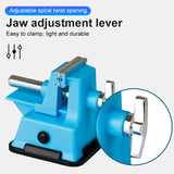 Mini Vise Table Bench Suction Vise Plastic  Tabletop Screw Bench Clamp for DIY Jewelry Craft Modeling Electronic Repair Tools