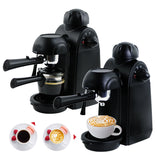 New Product Stainless Steel Housing Volumetric Control Preset 4 cup Home Espresso Maker Machine