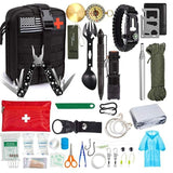 Emergency First Aid Kit Multifunction Outdoor Adventure Survival Kit Tool Traveling Hiking Hunting Camping Equipment SOS