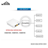 HG8310M 100% New Original 10pcs/Lot 1GE Port GPON ONU ONT FTTH Modem English Firmware UPC Interface Bare Metal High Performance